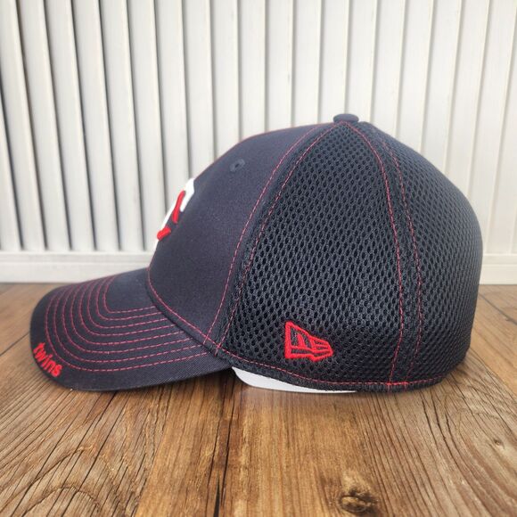 Green Bay Packers New Era 39thirty Hat Cap Sz M/L Blue Red MLB Stretch-Fit Mesh - Picture 6 of 11